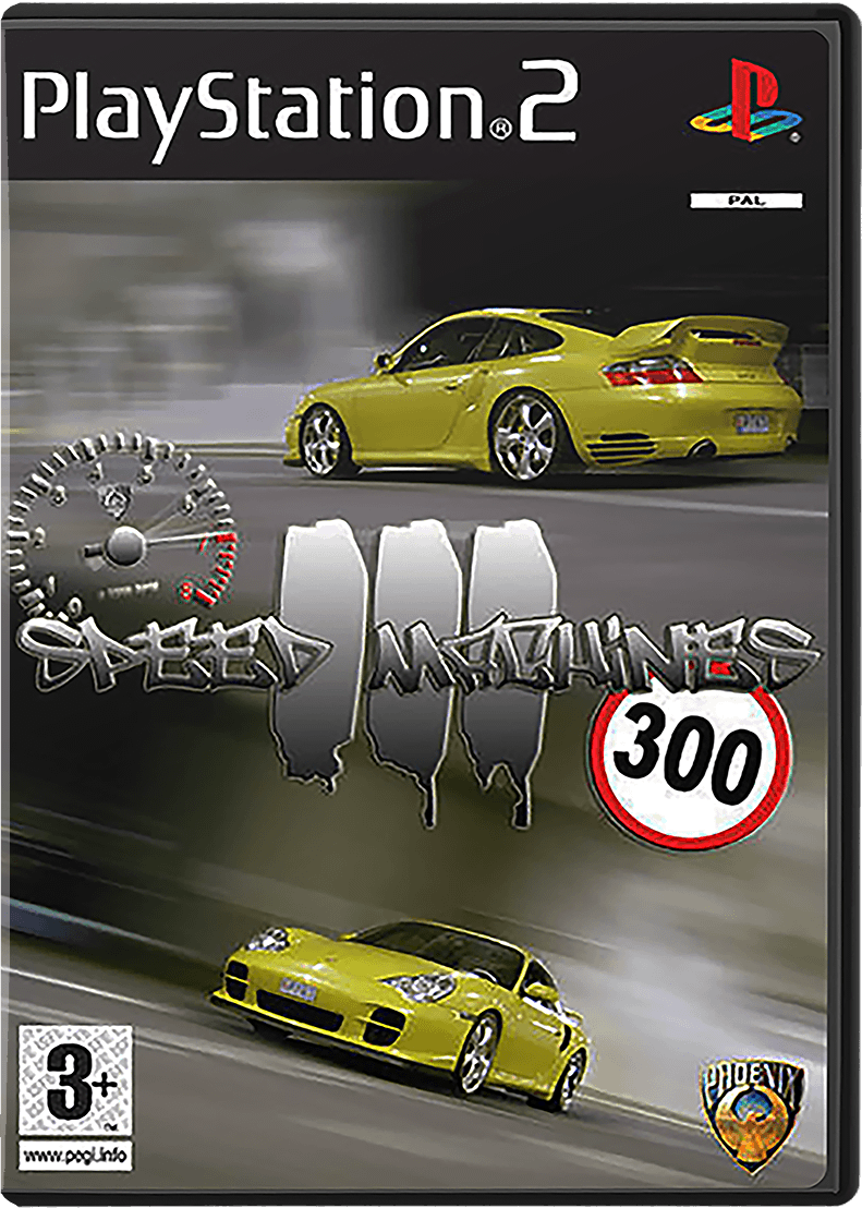 Speed Machines 3 box art for Playstation 2
